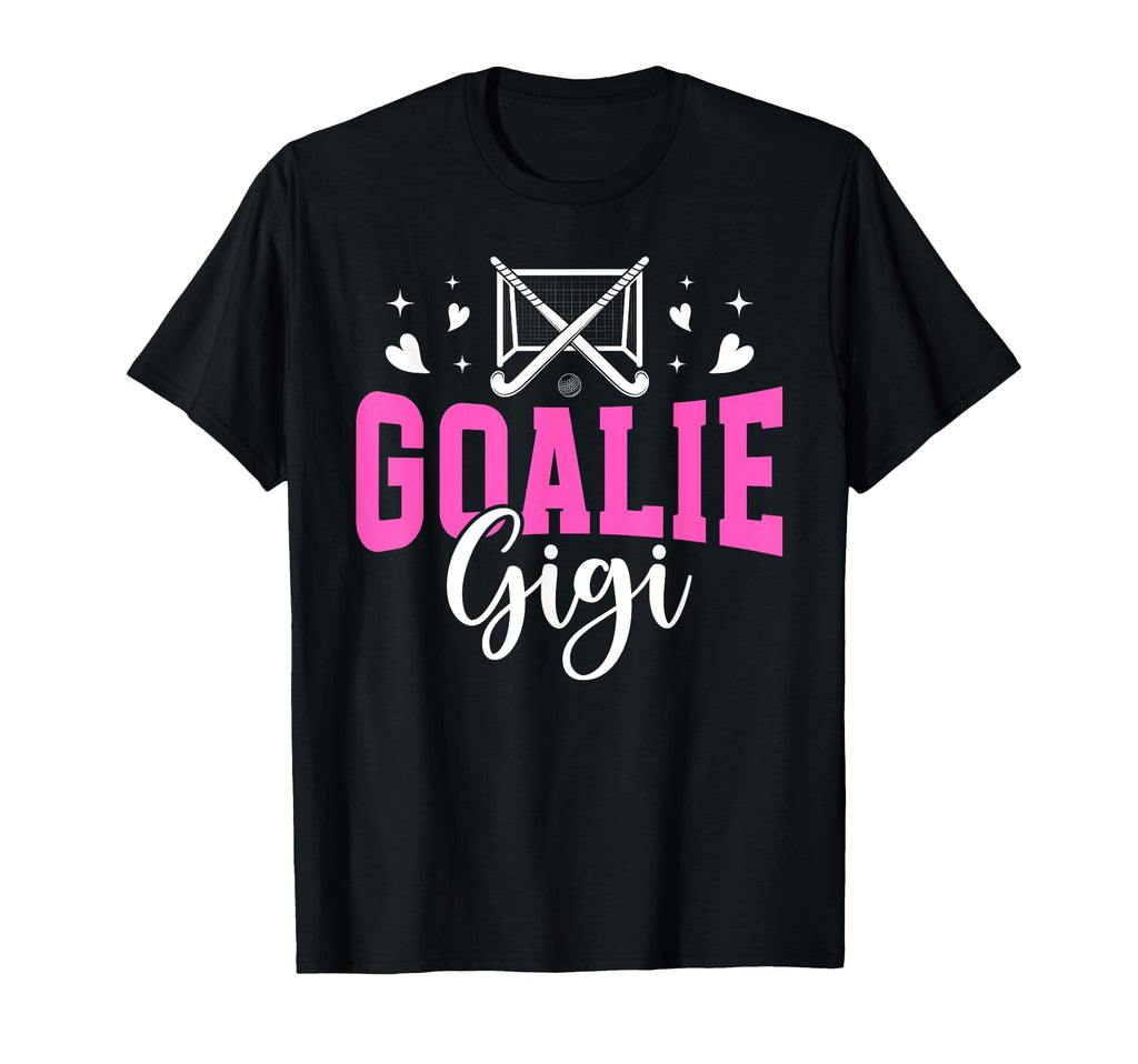 Field Hockey Goalie Gigi Field T-Shirt - Custom Art Print for Adults