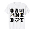 Game Day Soccer Soccer Player T-Shirt - Fun Novelty Design for Adults