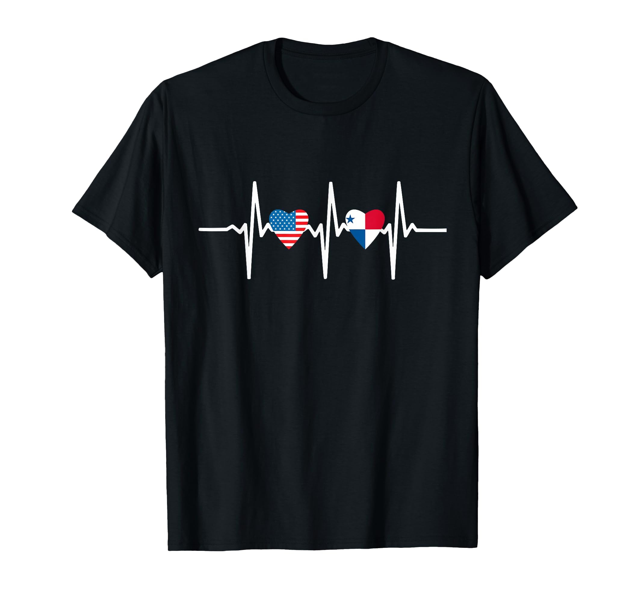Half American And Panamanian Panama T-Shirt - Aesthetic Graphic Men Women