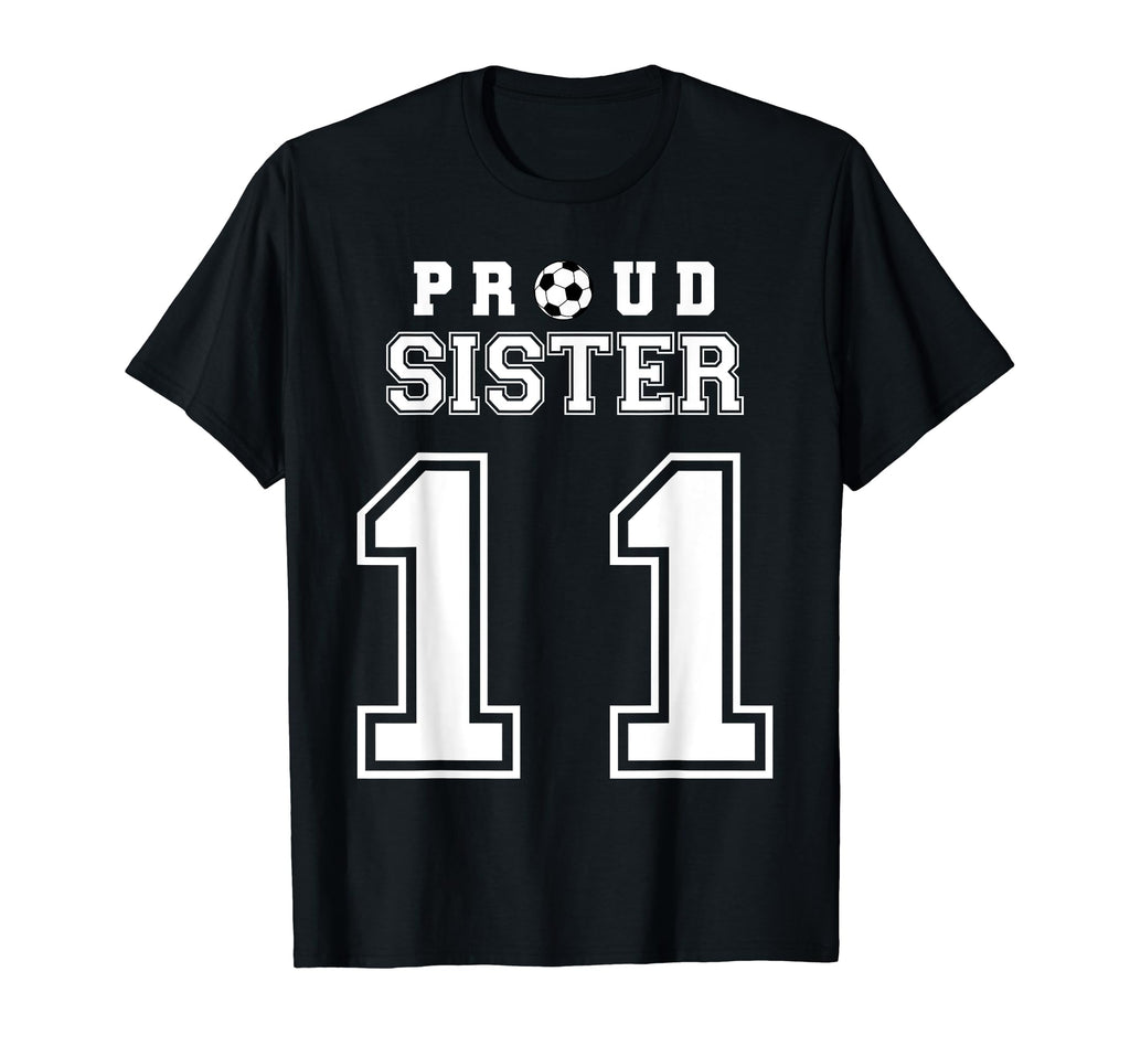 Number 11 Custom Proud Soccer Futbol T-Shirt - Trendy Graphic for Adults