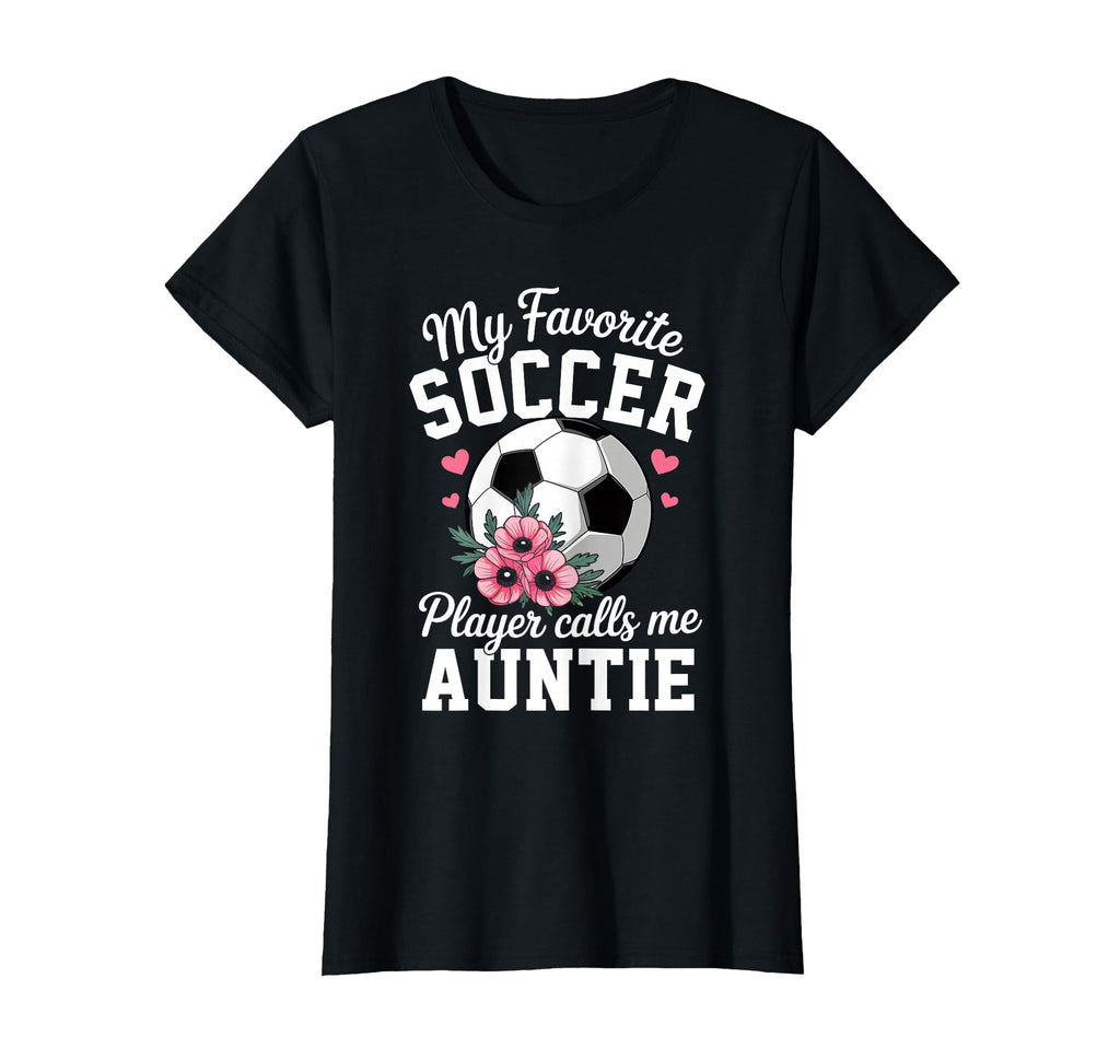 My Favorite Soccer Player Calls Me T-Shirt - Minimalist Print for Adults