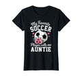 My Favorite Soccer Player Calls Me T-Shirt - Minimalist Print for Adults