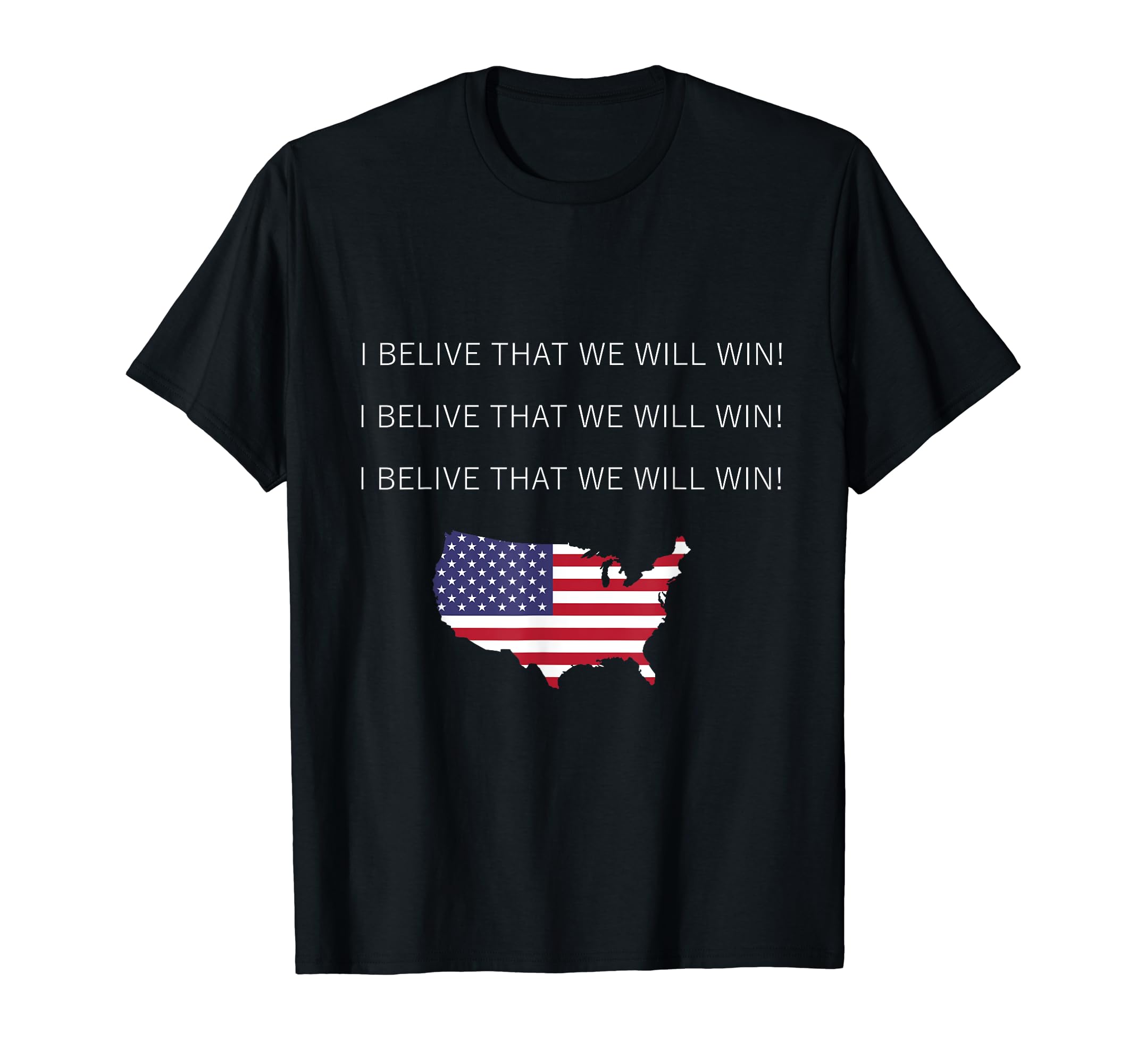 I Believe That We Will Win Soccer T-Shirt - Streetwear Style for Adults
