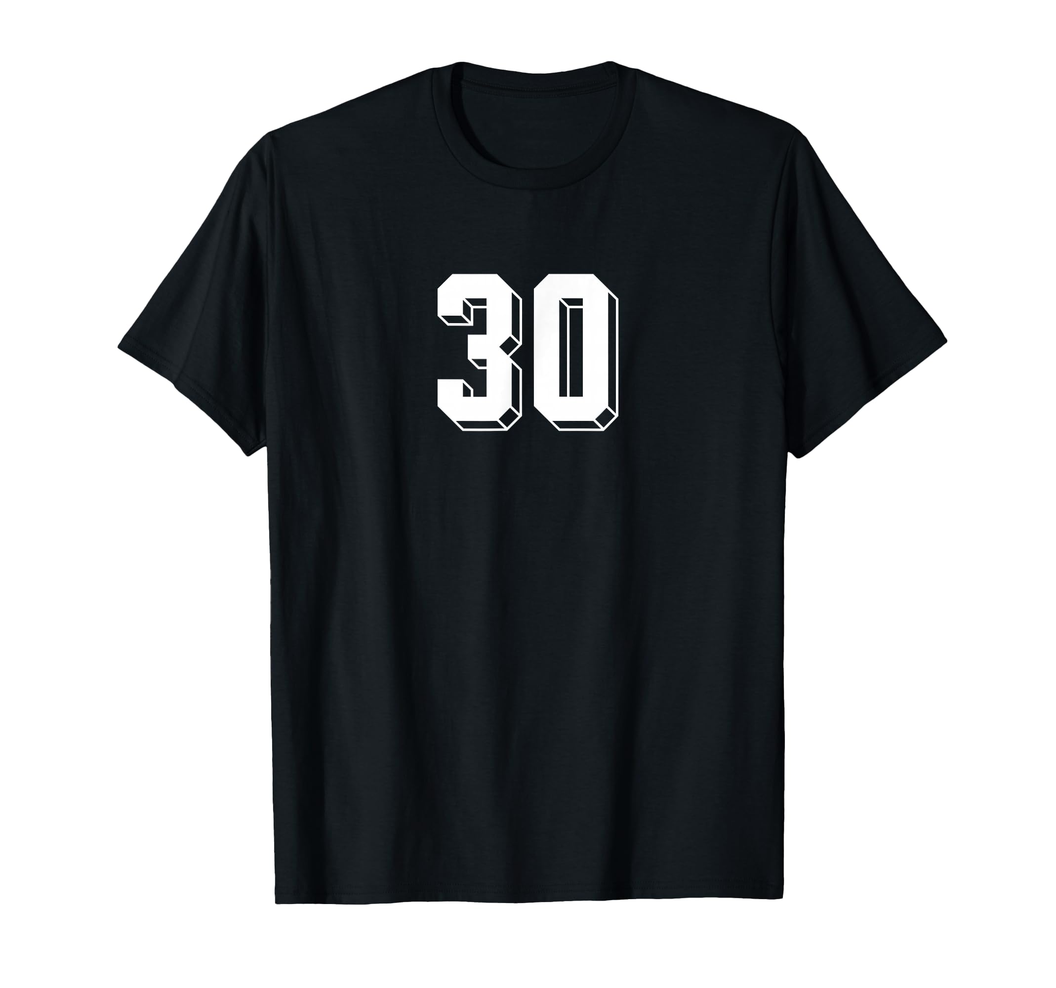 Number 30 80S 90S Soccer Team Jersey T-Shirt - Novelty Apparel Men Women