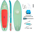 iROCKER Cruiser 7.0 Inflatable Stand Up Paddle Board Premium SUP and Accessories - Beginner Friendly - Extra Wide Base - Tandem Capable