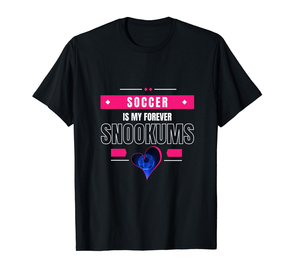 Heart Game Soccer Is My Forever T-Shirt - Casual Everyday Wear Unisex