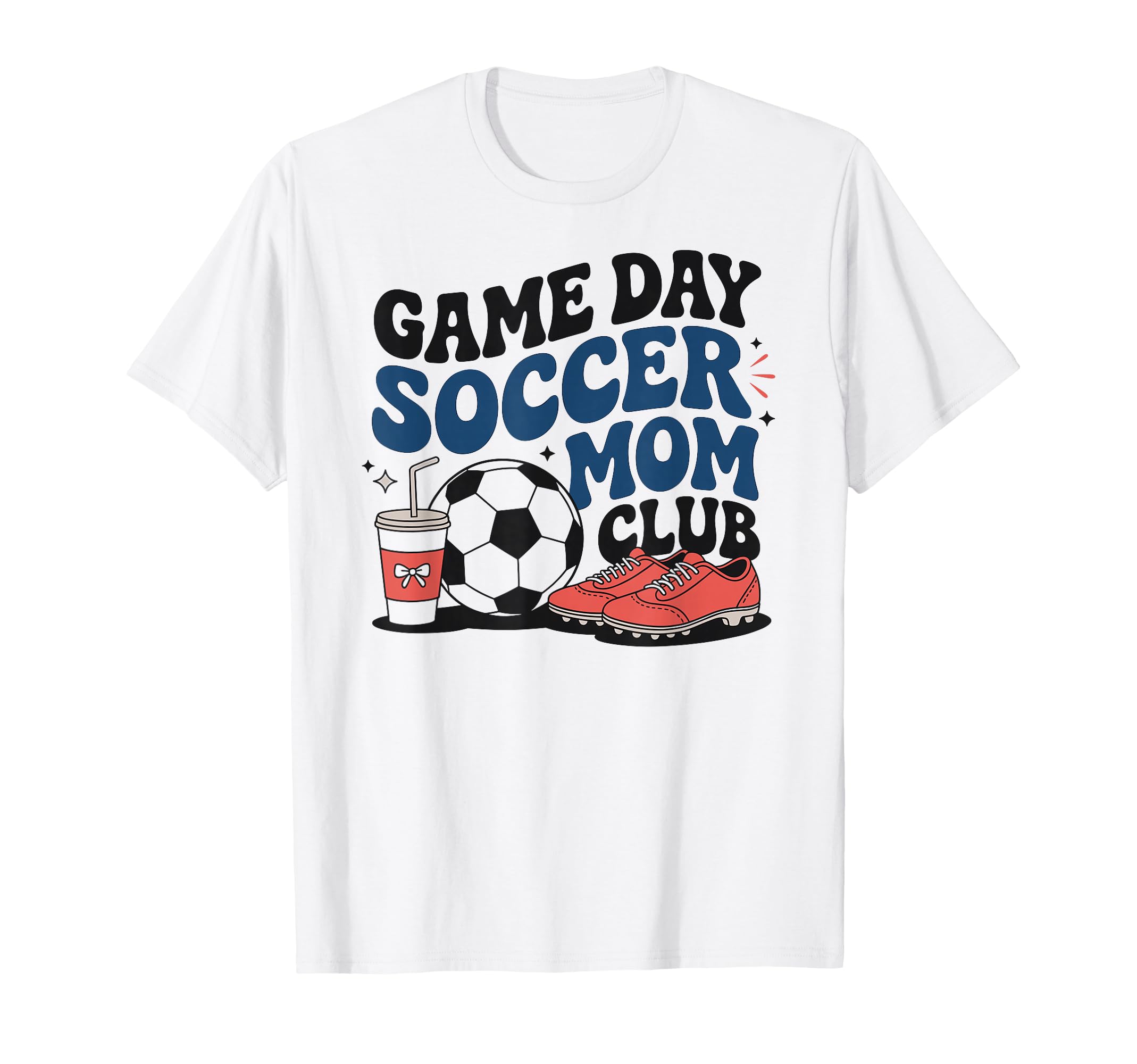 Game Day Soccer Club Soccer Soccer Club T-Shirt - Fun Novelty Design Unisex