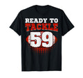 Football 59Th Birthday Player T-Shirt - Fun Novelty Design Men Women