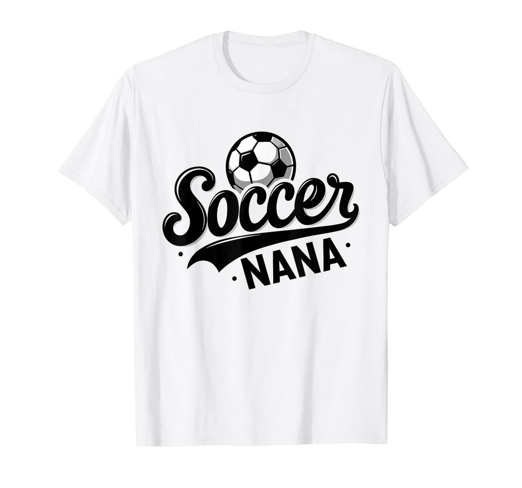 Soccer Nana Funny Ball Nana T-Shirt - Graphic Print Men Women
