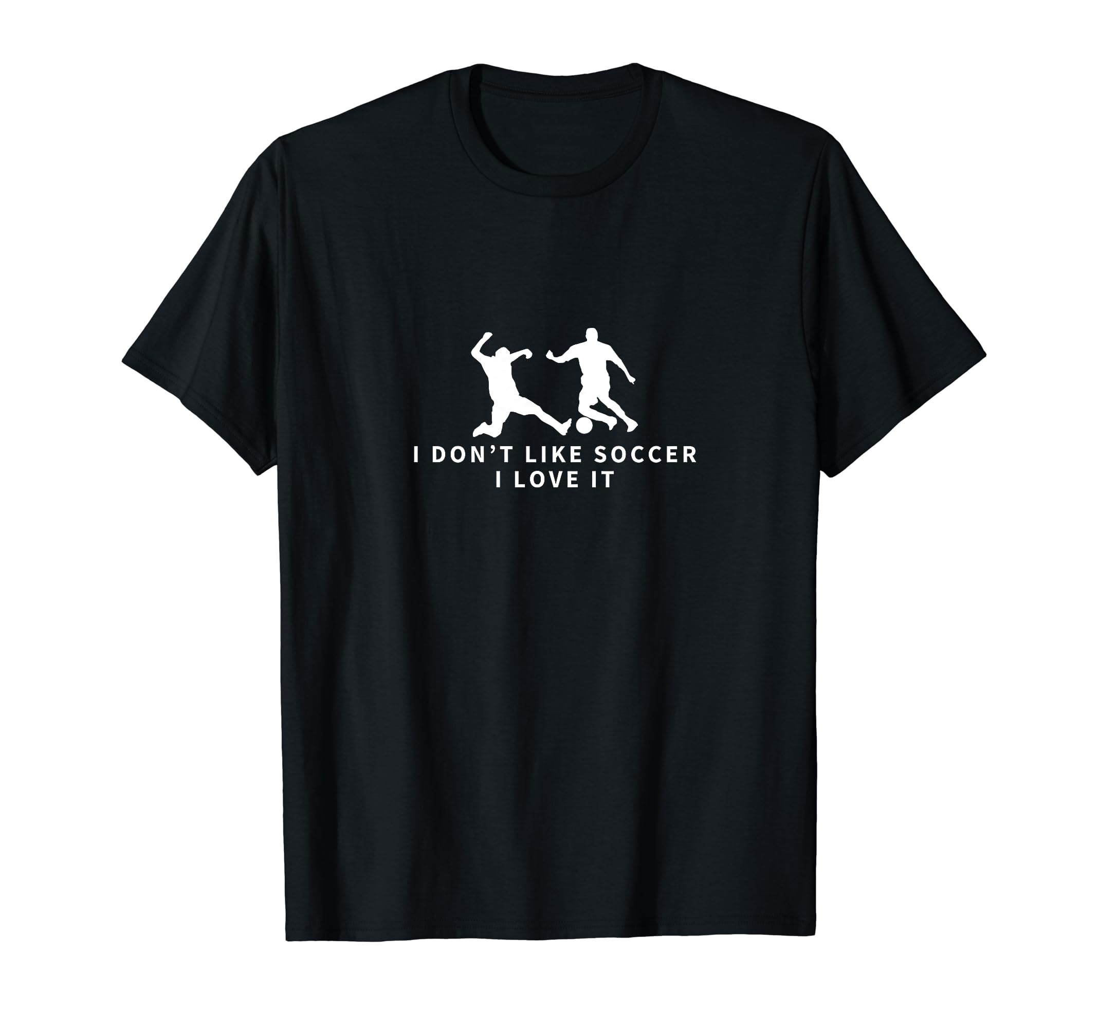 I Love Soccer Funny Soccer Player T-Shirt - Custom Art Print Men Women