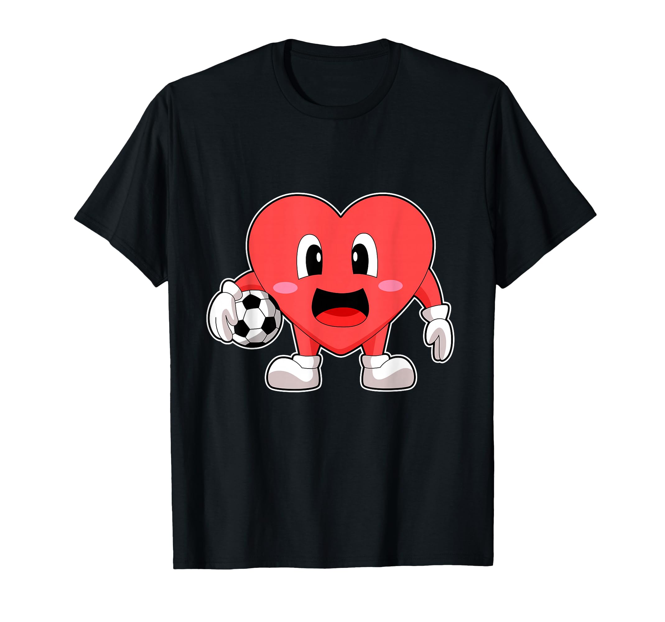 Heart Soccer Player Soccer Sports T-Shirt - Aesthetic Graphic for Adults