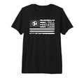 I Yell Because I Care Us Flag T-Shirt - Aesthetic Graphic for Adults