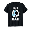 Ball Dad Funny Soccer Volleyball Dad T-Shirt - Streetwear Style for Adults