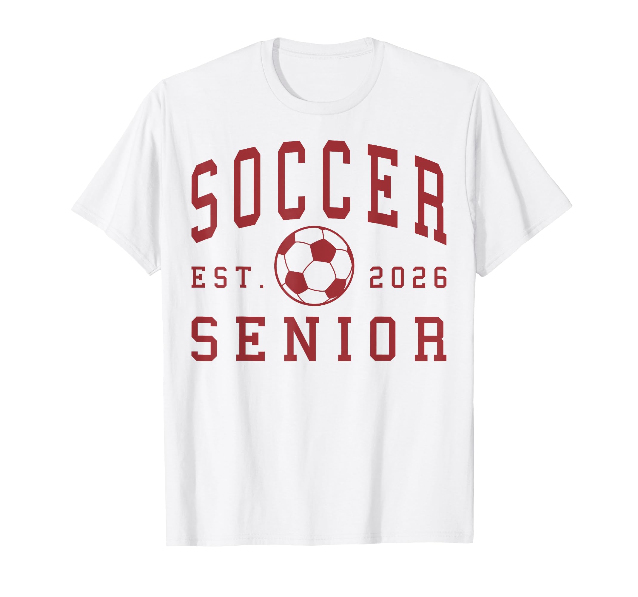 Soccer Senior Night Soccer T-Shirt - Casual Everyday Wear for Adults