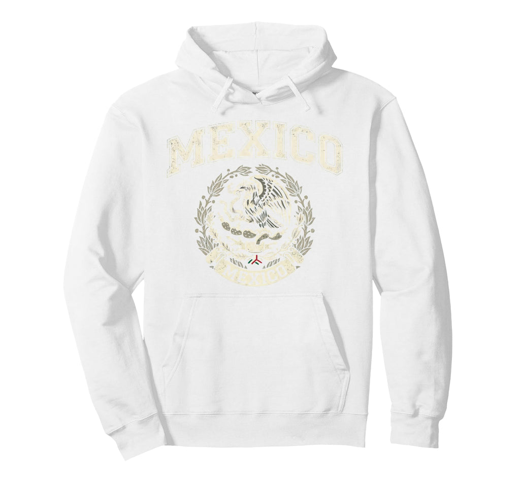 Mexico Flag Mexican Hispanic Pride Hoodie - Casual Everyday Wear Unisex