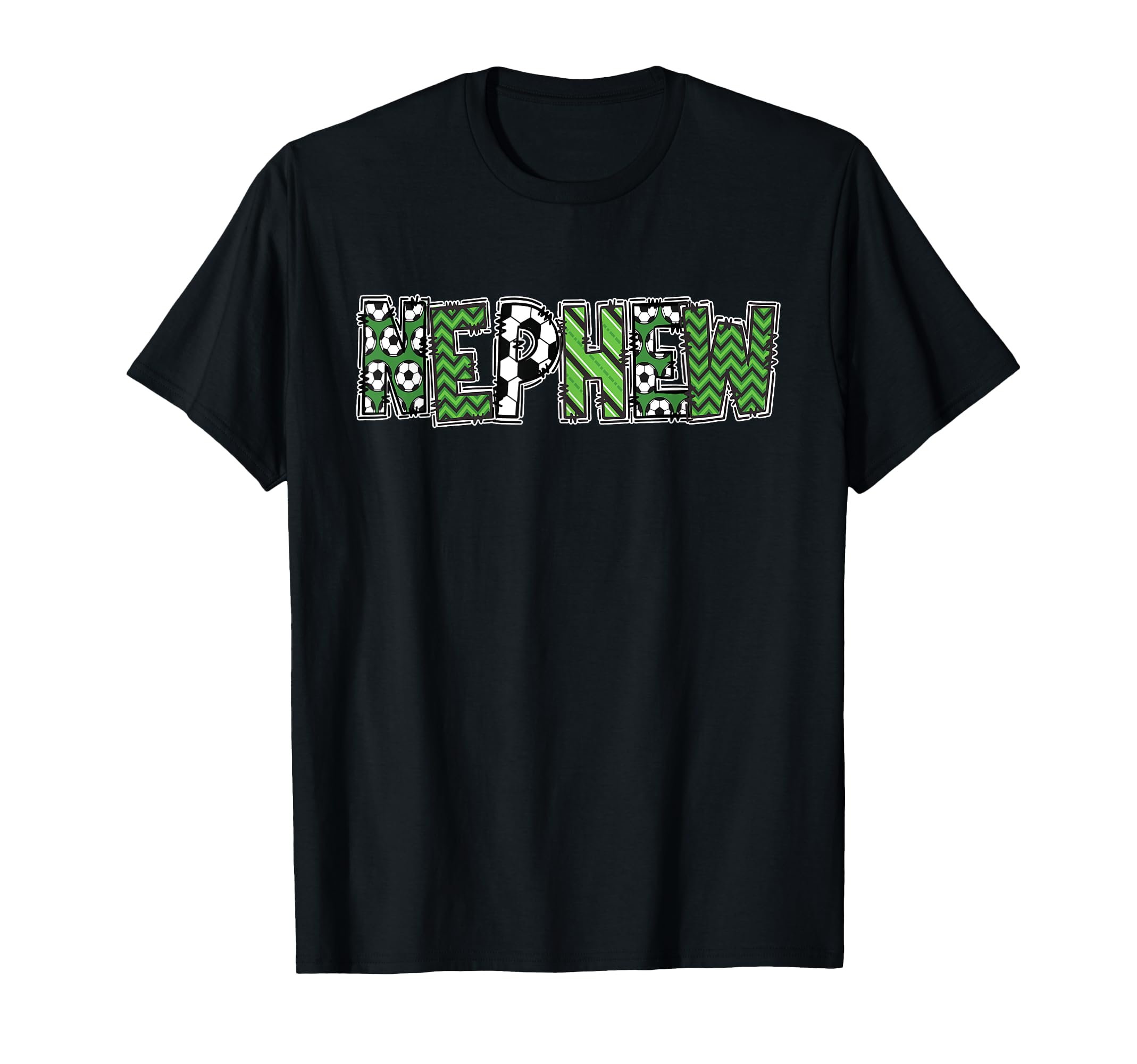 Soccer Nephew Birthday Party T-Shirt - Streetwear Style Unisex