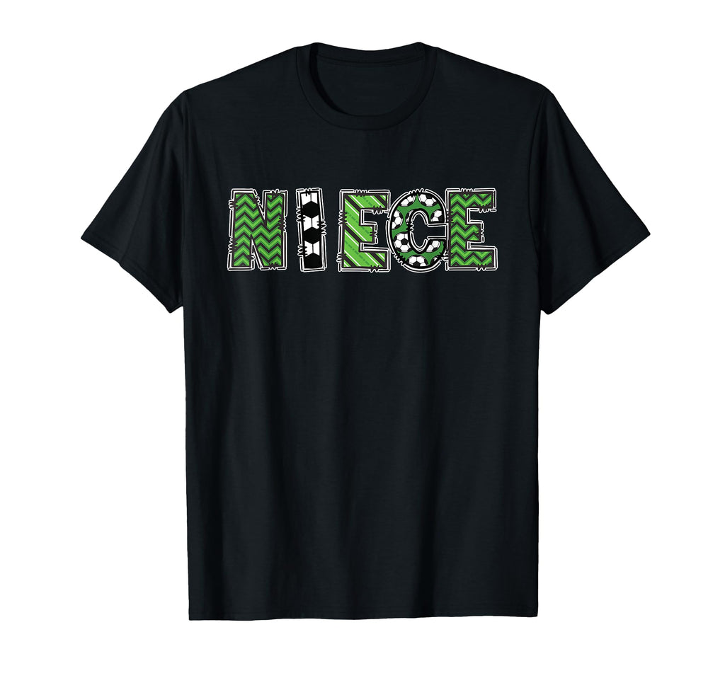 Soccer Niece Birthday Party T-Shirt - Fun Novelty Design Unisex