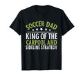 King Carpool And Sideline Strategy T-Shirt - Trendy Graphic Men Women