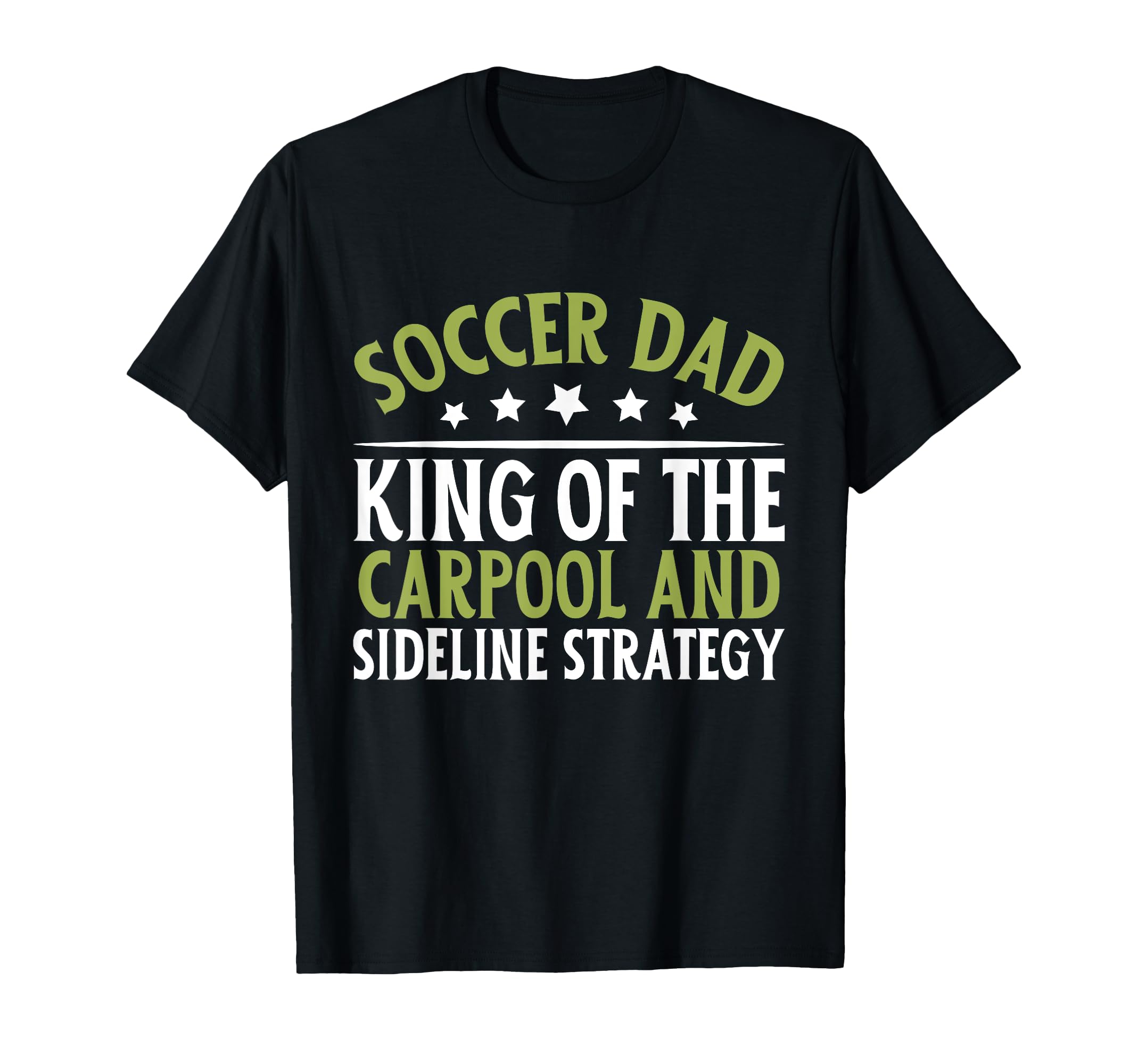 King Carpool And Sideline Strategy T-Shirt - Trendy Graphic Men Women