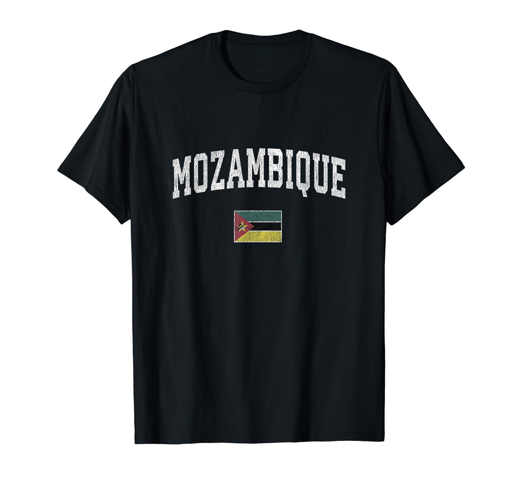 Mozambique Sports Mozambican Flag T-Shirt - Unique Graphic Unisex