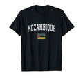 Mozambique Sports Mozambican Flag T-Shirt - Unique Graphic Unisex