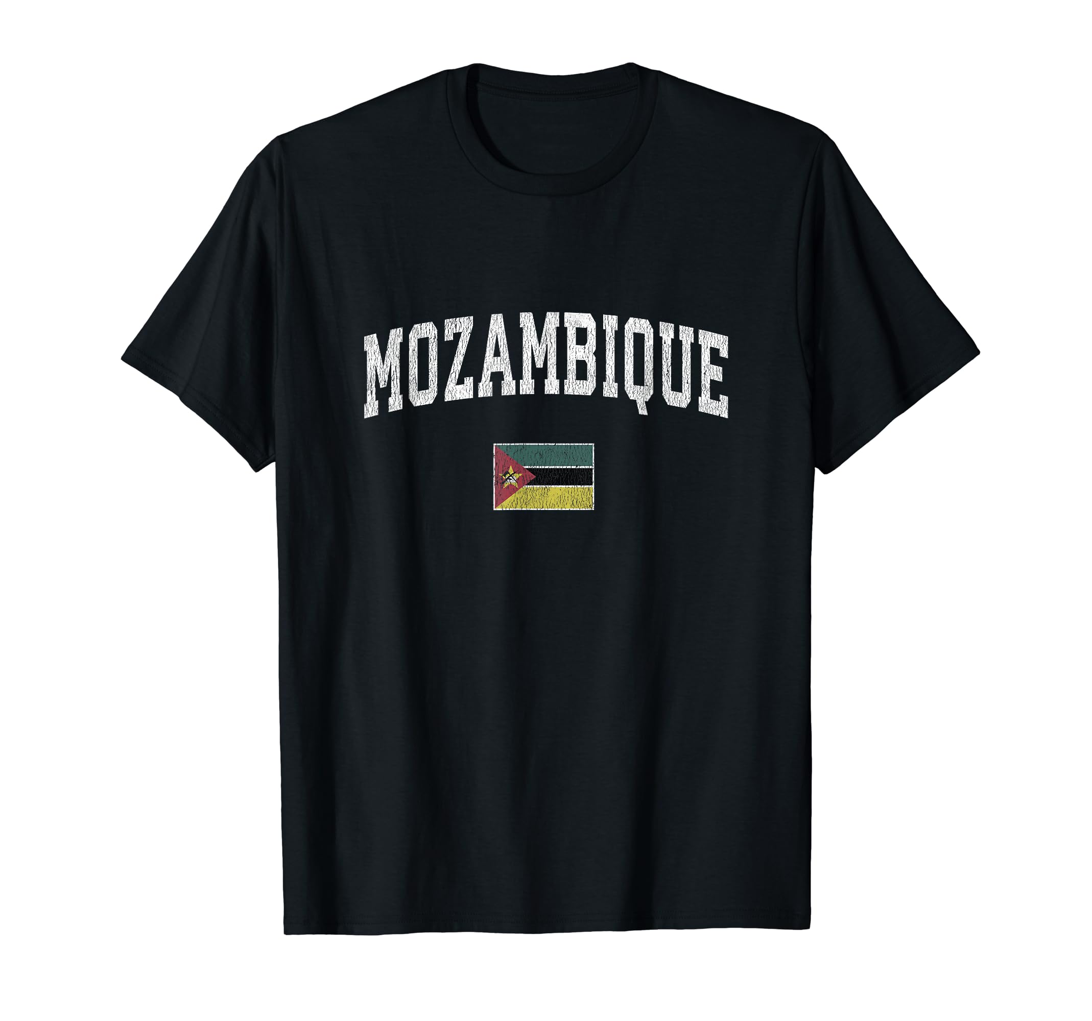 Mozambique Sports Mozambican Flag T-Shirt - Unique Graphic Unisex