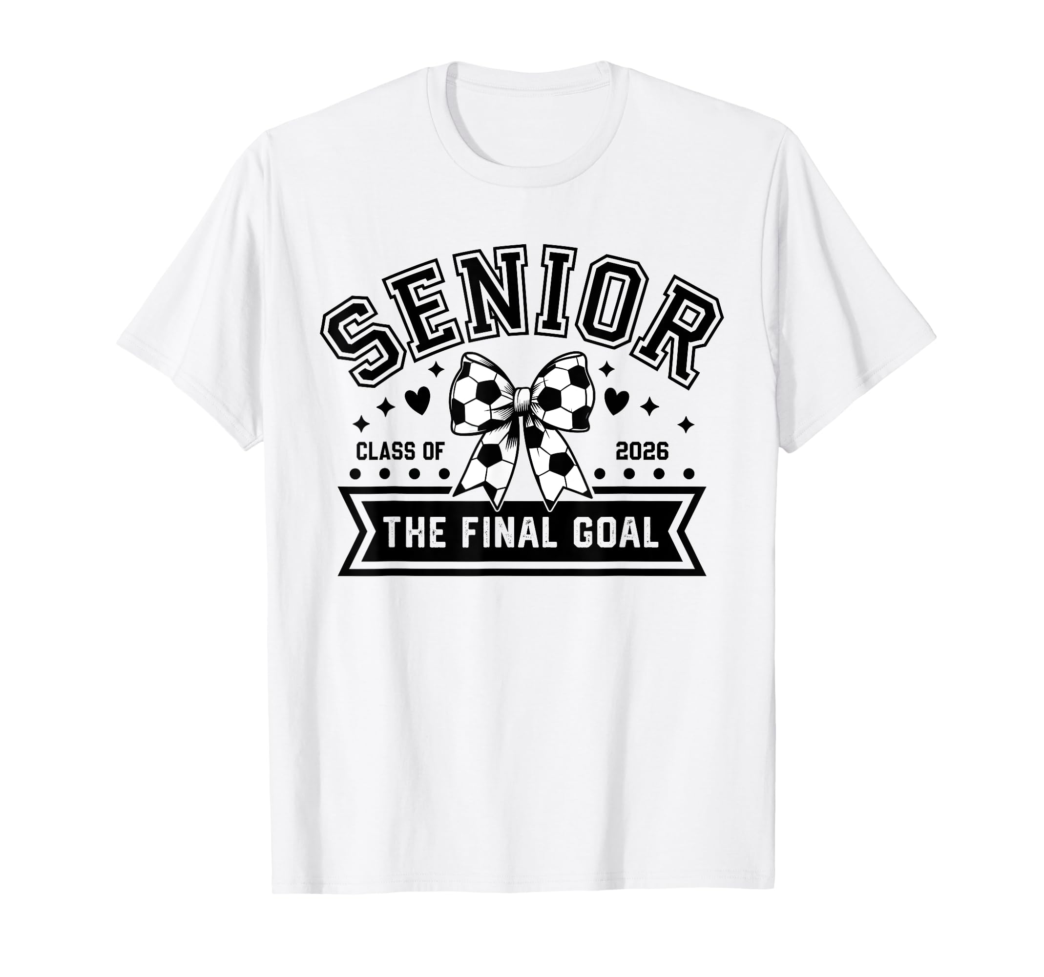 Senior Soccer Class 2026 Soccer T-Shirt - Unique Graphic Men Women