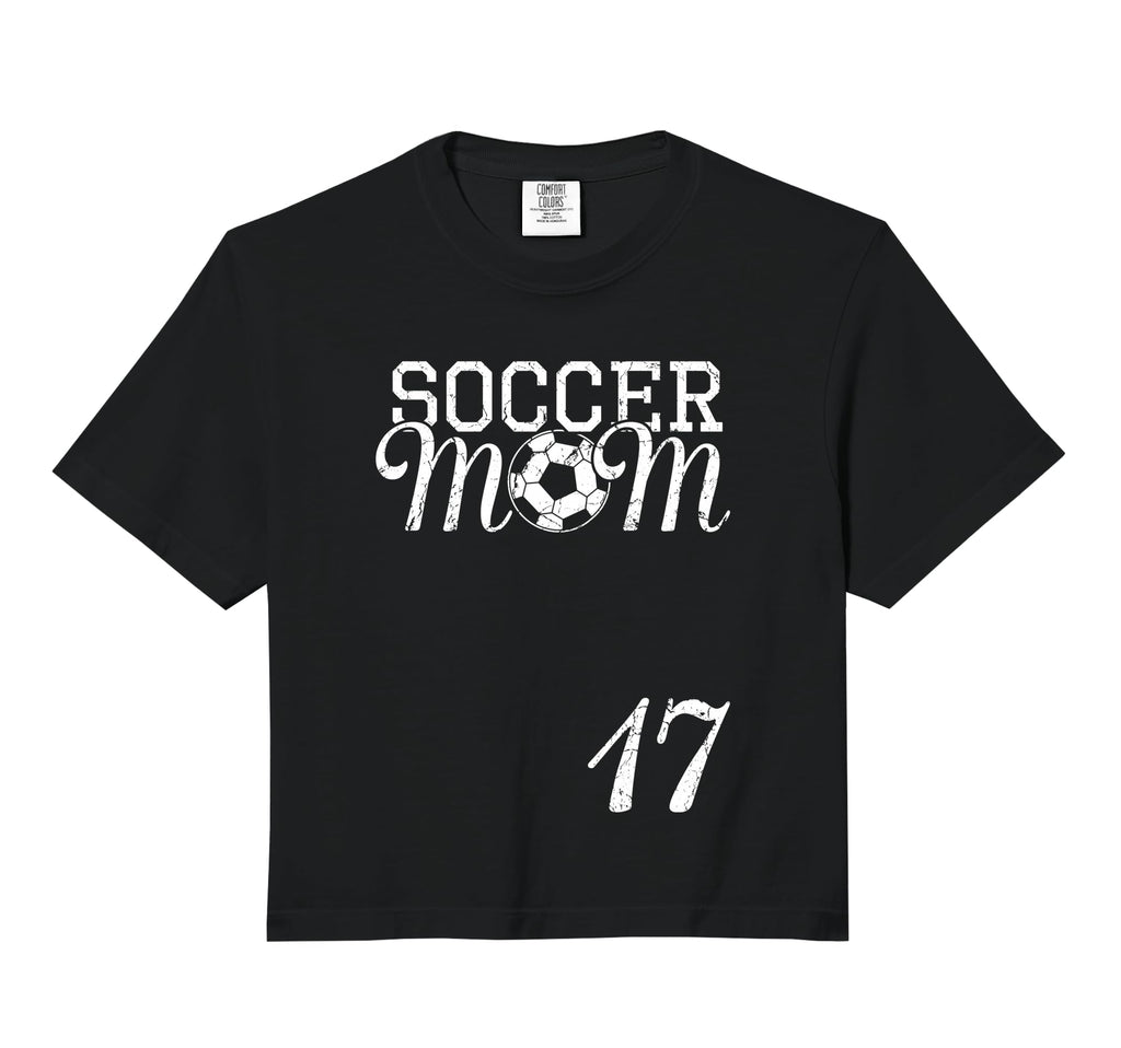 Soccer Mom Jersey Number 17 Favorite T-Shirt - Novelty Apparel Men Women