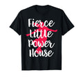 Fierce Little Power House Funny Soccer T-Shirt - Fun Novelty Design Unisex