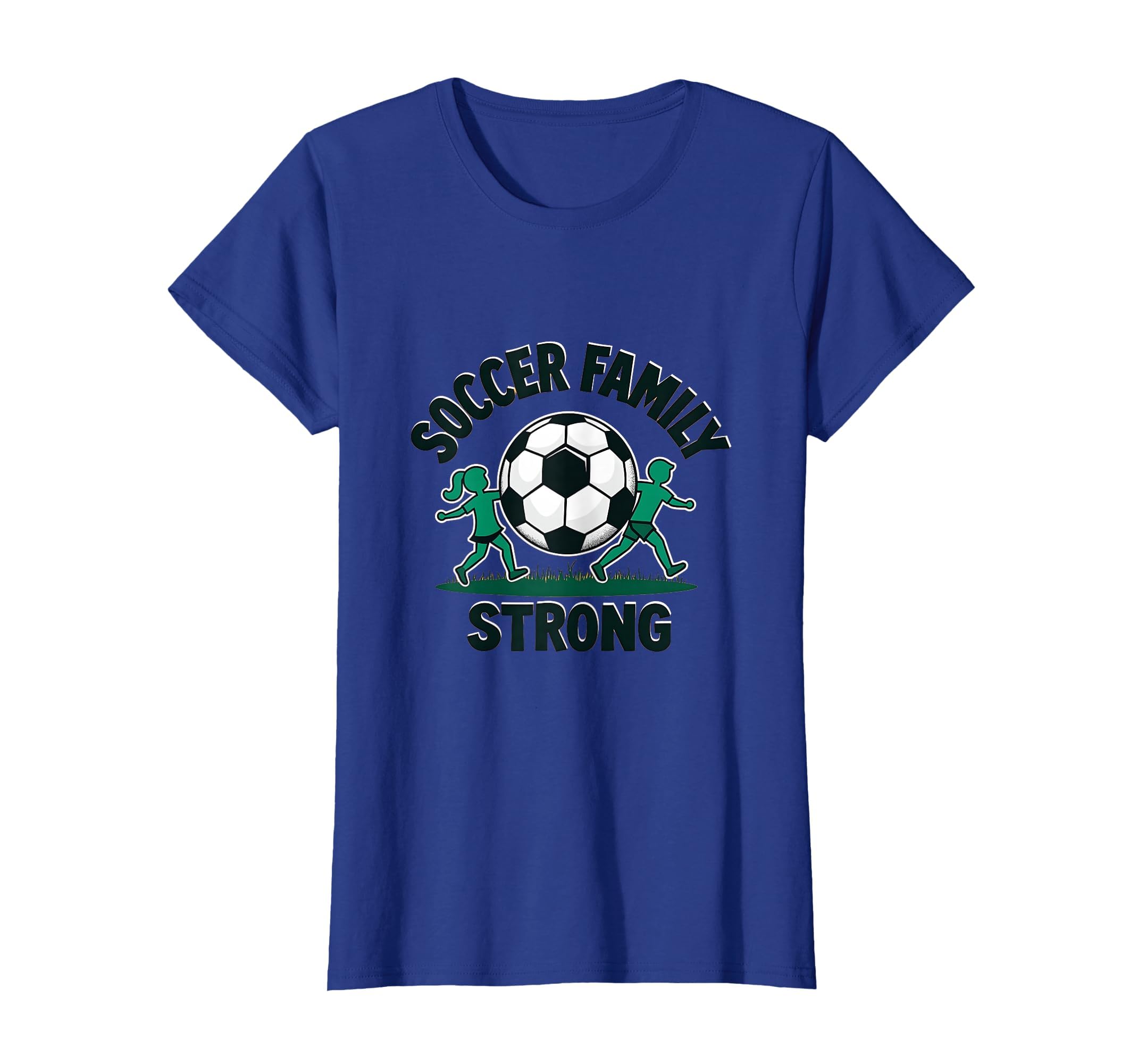 Soccer Family Strong Proud Soccer Fan T-Shirt - Minimalist Print Unisex