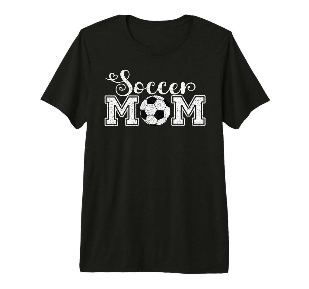 Soccer Mom Soccer Mama Checkered Mothers T-Shirt - Graphic Print Men Women