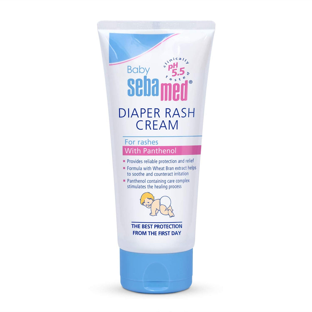 Sebamed Baby Cream Diaper Rash Prevention 1.69 fl oz - Hypoallergenic & Dermatologically Tested