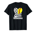 Ball Grandma Heart Soccer Softball T-Shirt - Aesthetic Graphic for Adults