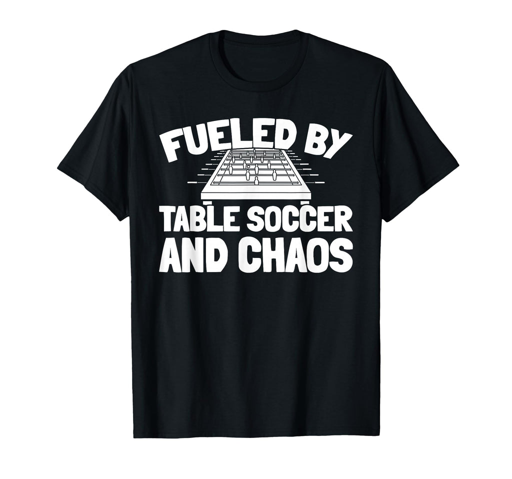 Foosball Kicker Table Soccer T-Shirt - Fun Novelty Design for Adults