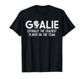 Soccer Goalie Craziest Player T-Shirt - Fun Novelty Design for Adults