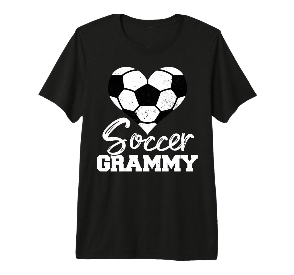 Soccer Grammy Heart Funny Heartfelt T-Shirt - Trendy Graphic Men Women