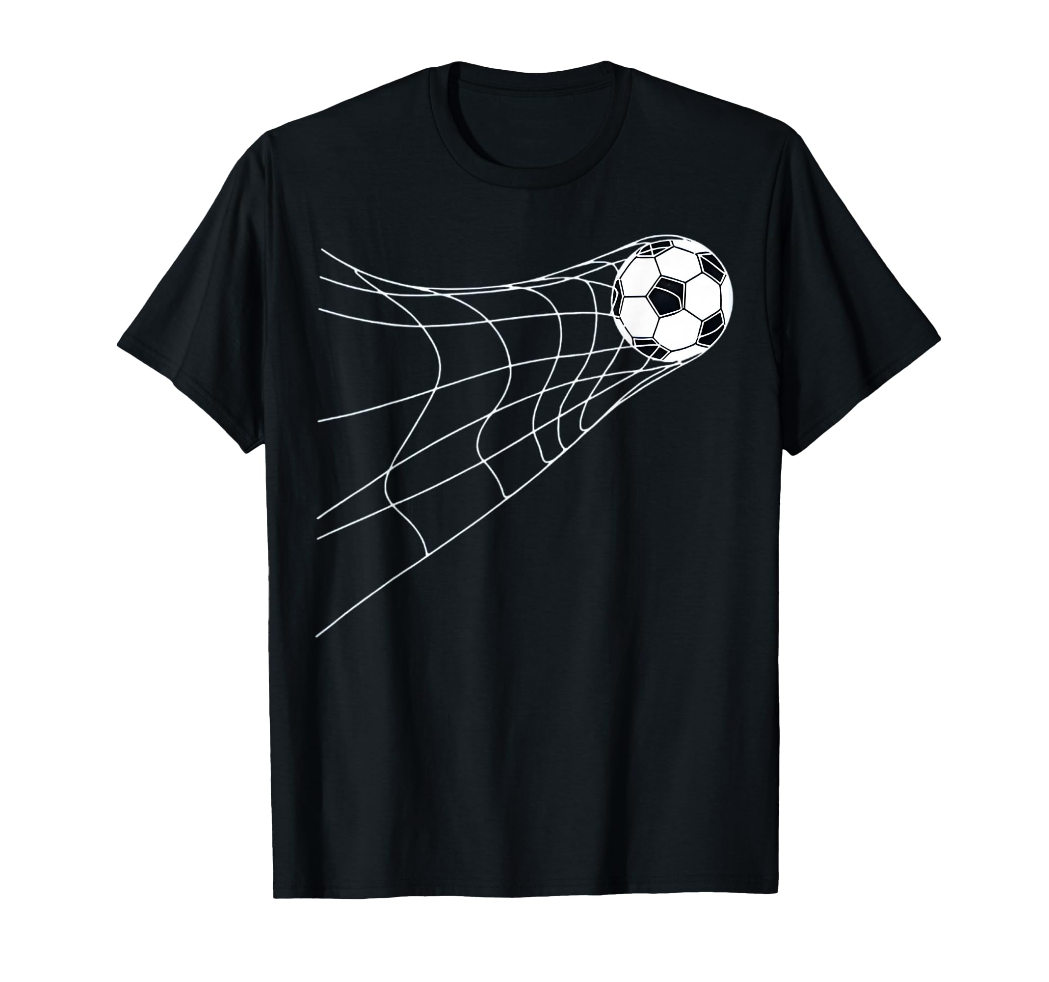 Summer Minimalist Soccer Net Football T-Shirt - Novelty Apparel for Adults