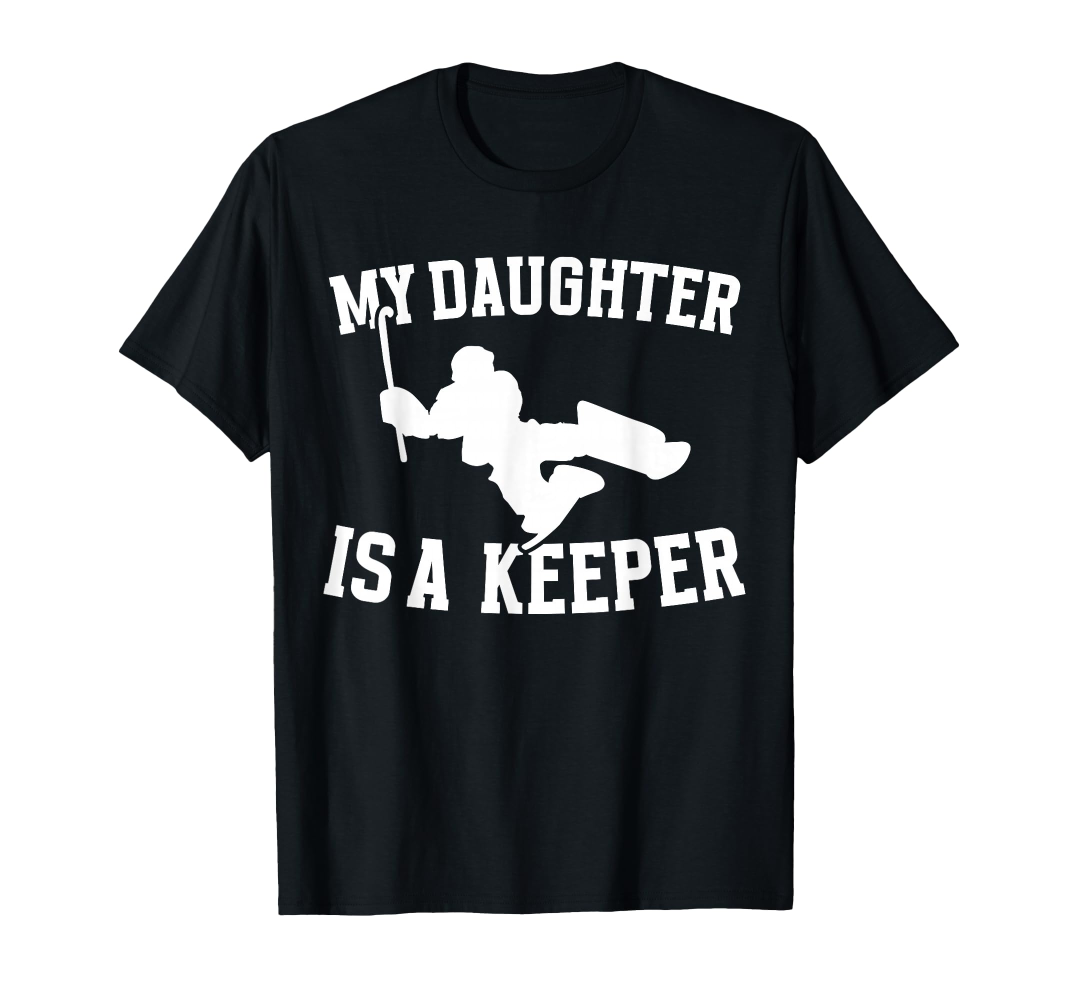 Field Hockey Keeper Mom Field Hockey T-Shirt - Trendy Graphic for Adults