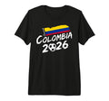Colombia Soccer Football Game Player T-Shirt - Novelty Apparel Men Women