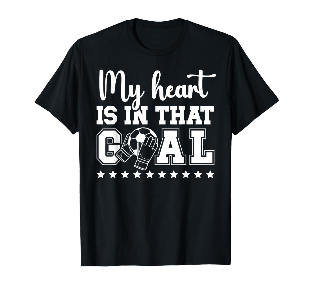 Proud Soccer Goalkeeper Mom Soccer Goalie T-Shirt - Unique Graphic Unisex