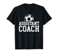 Assistant Soccer Coach T-Shirt - Minimalist Print Unisex