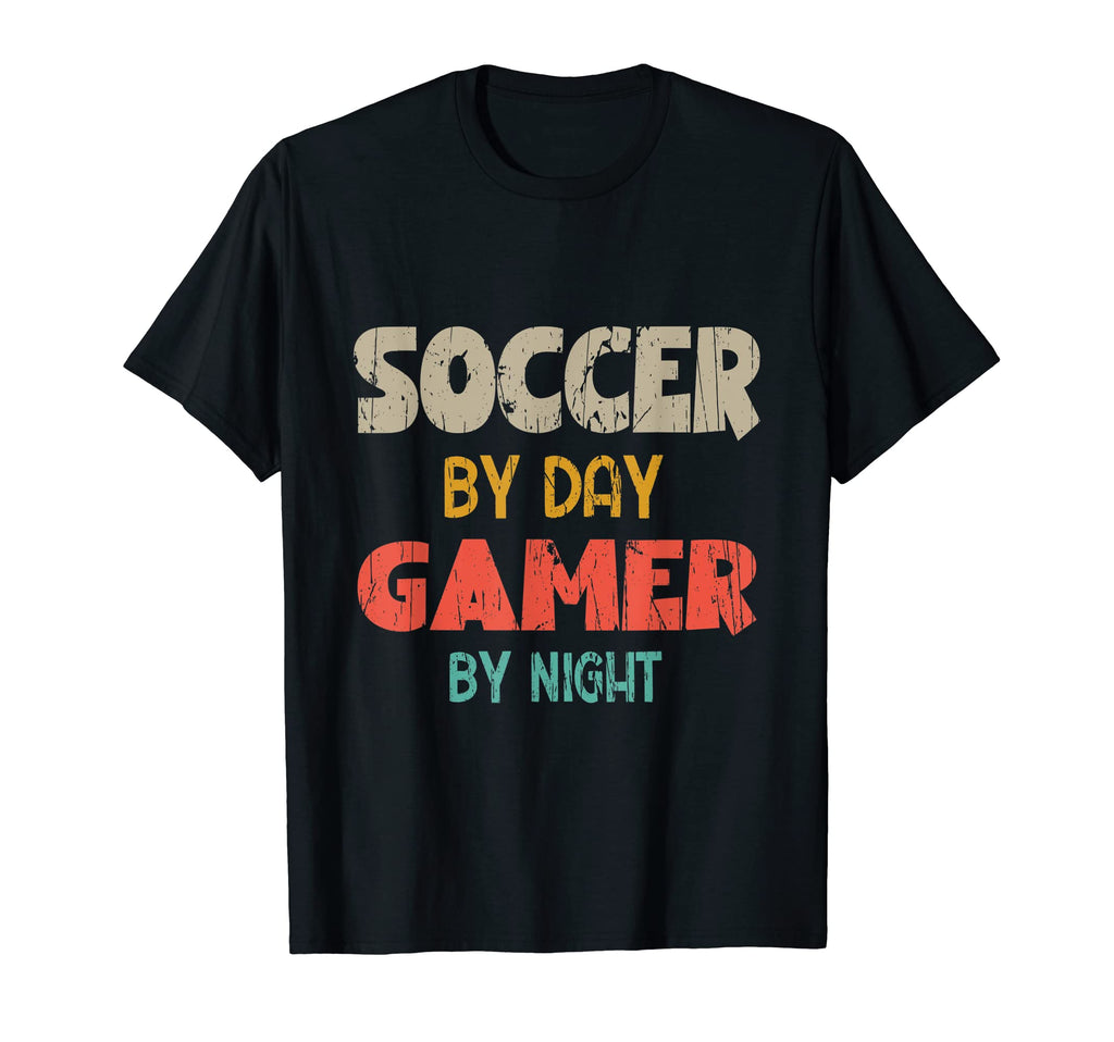 Funny Soccer Day Gamer Night Gamer T-Shirt - Minimalist Print Men Women