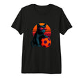 Cat Soccer Ball Soccer Player T-Shirt - Novelty Apparel Men Women