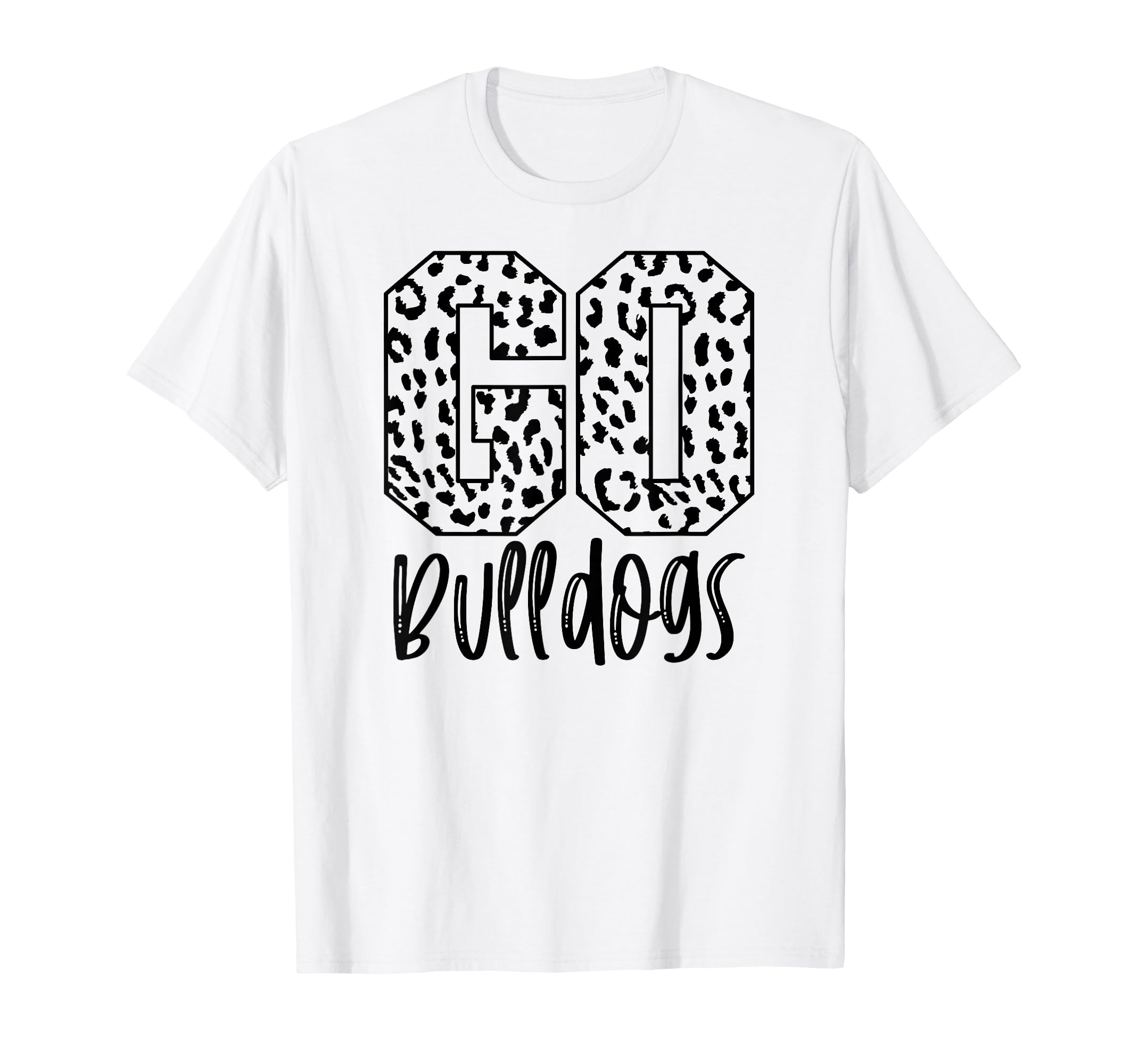 Bulldogs Team Mascot School Spirit Game T-Shirt - Unique Graphic Unisex