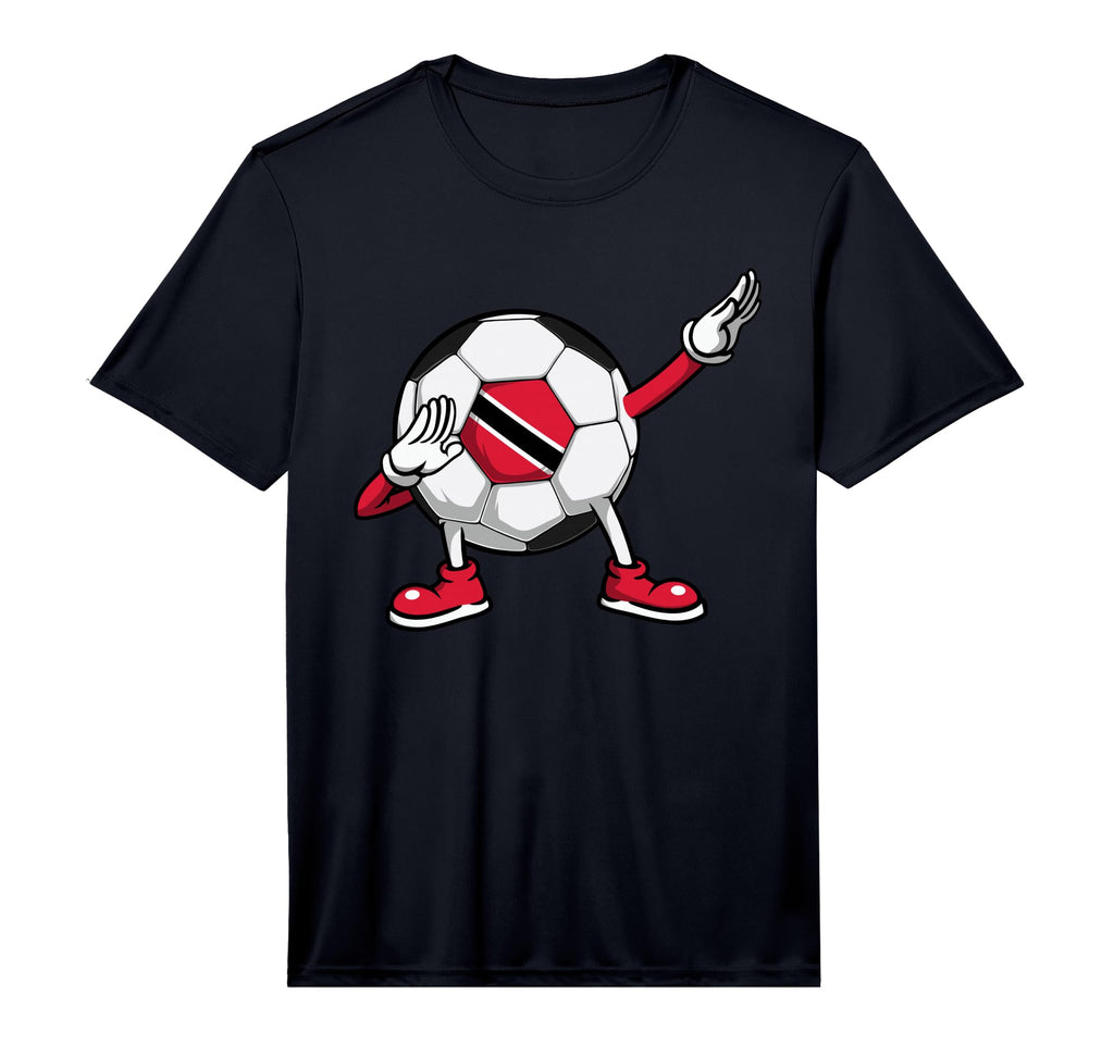 Dabbing Soccer Trinidad And Tobago T-Shirt - Minimalist Print for Adults