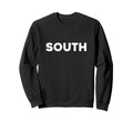 White South Team Colors Spirit Sweatshirt - Trendy Graphic Men Women