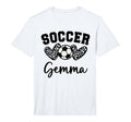 Soccer Gemma Matching Family Soccer T-Shirt - Streetwear Style for Adults