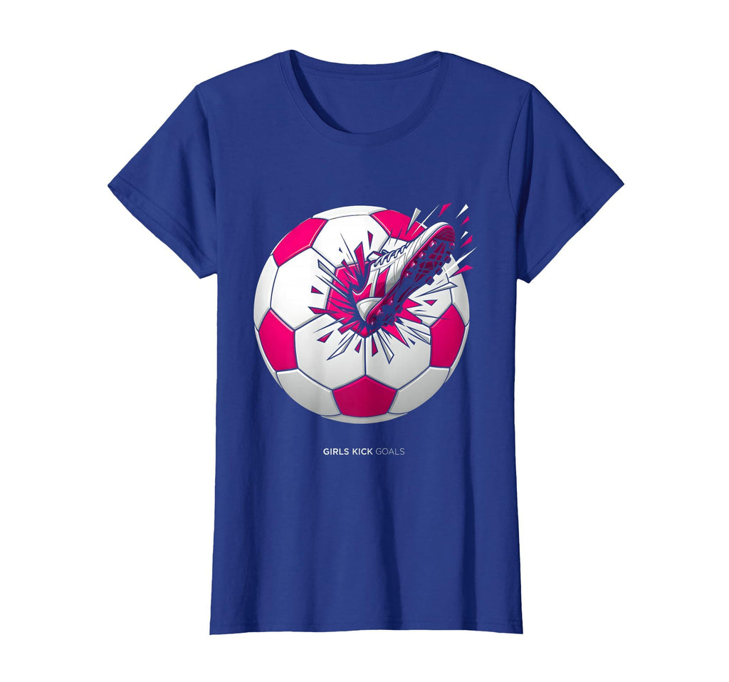 Kick Goals Soccer T-Shirt - Custom Art Print Unisex