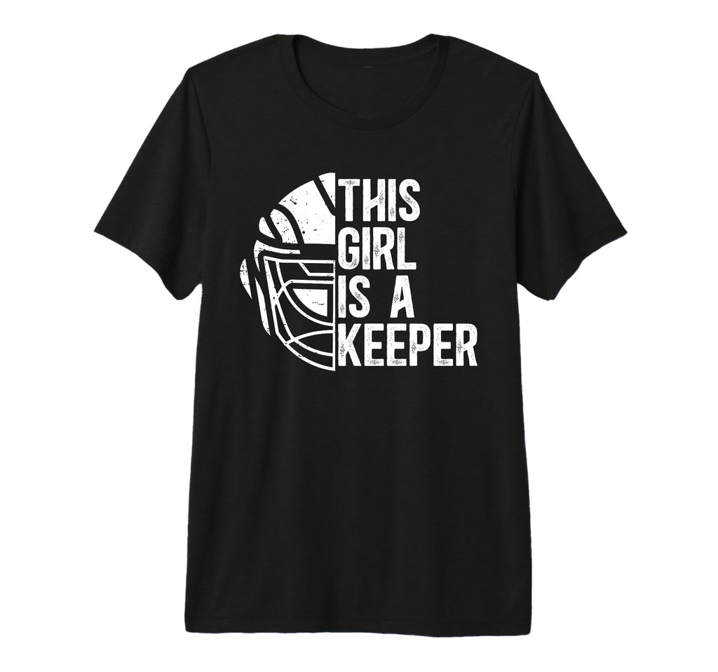 This Is Field Hockey Keeper Female T-Shirt - Trendy Graphic Men Women