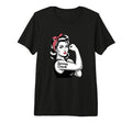 Female Soccer Coach Rosie Riveter T-Shirt - Novelty Apparel Men Women